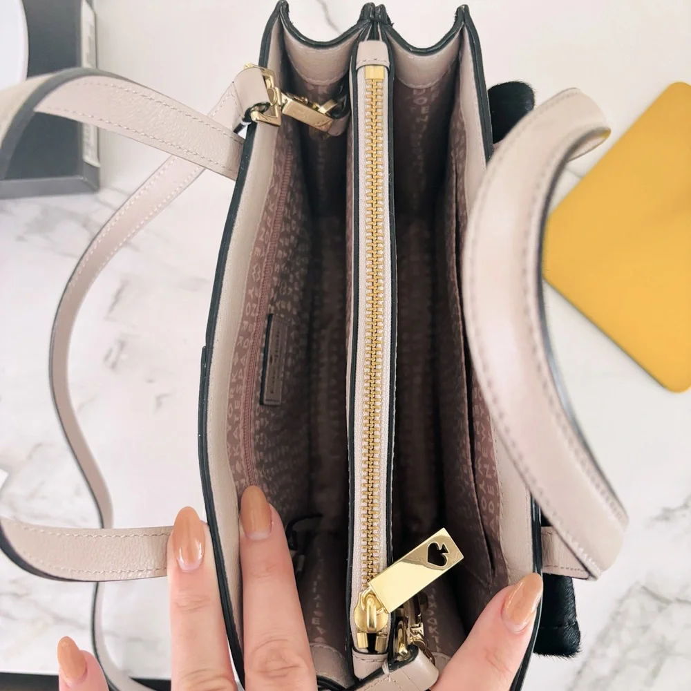 Kate Spade Small Zarinah WKRU3997 Hyde‎ Place Mousfro/Black